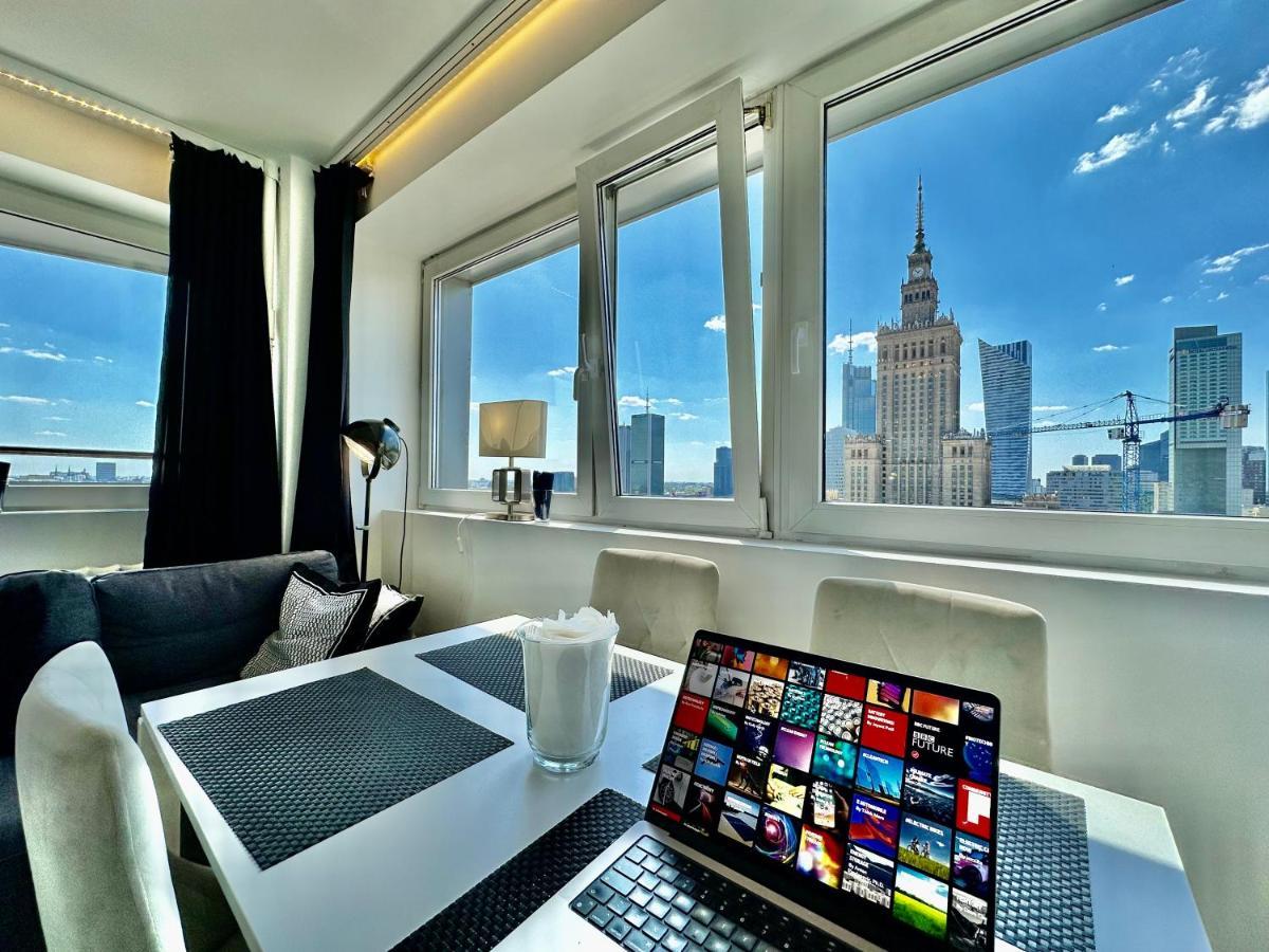 דירות ורשה Platinum Metro X2 Wifi 350 Mbs Netflix Hbo Appletv מראה חיצוני תמונה